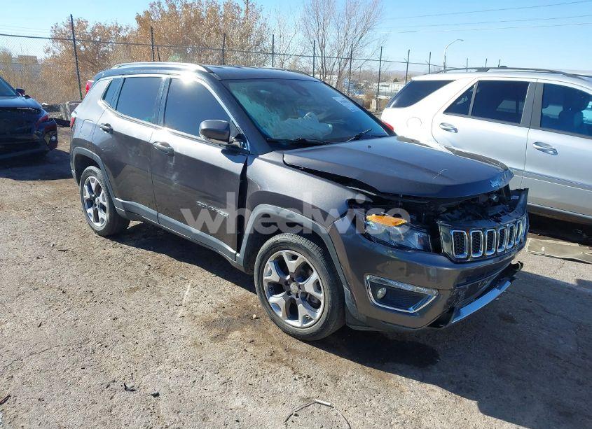 2021 Jeep Compass LIMITED 4X4 (VIN 3C4NJDCB3MT578755) main photo