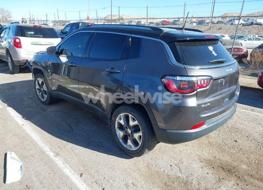 Photo 3 of 2021 Jeep Compass LIMITED 4X4 (VIN 3C4NJDCB3MT578755)