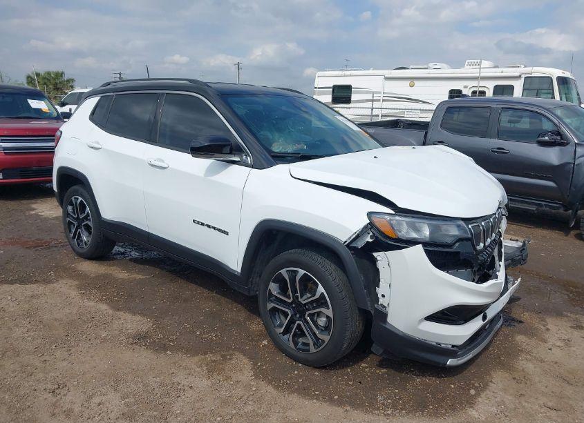 2022 Jeep Compass LIMITED 4X4 (VIN 3C4NJDCB3NT154008) main photo