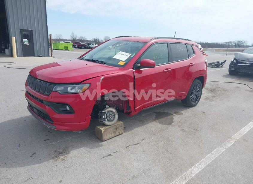 Photo 2 of 2022 Jeep Compass (RED) EDITION 4X4 (VIN 3C4NJDCB3NT194315)