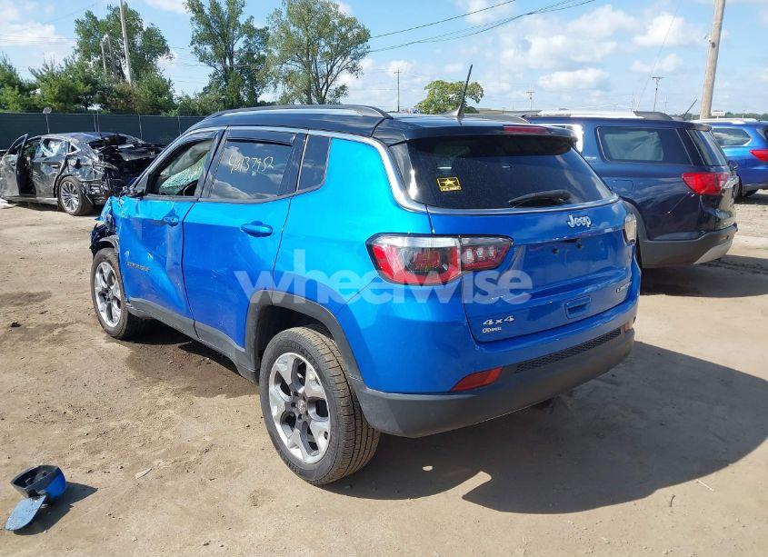 Photo 3 of 2020 Jeep Compass LIMITED 4X4 (VIN 3C4NJDCB4LT221938)