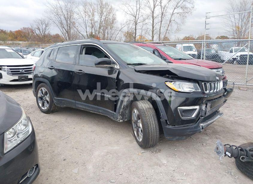 2020 Jeep Compass LIMITED 4X4 (VIN 3C4NJDCB4LT223804) main photo