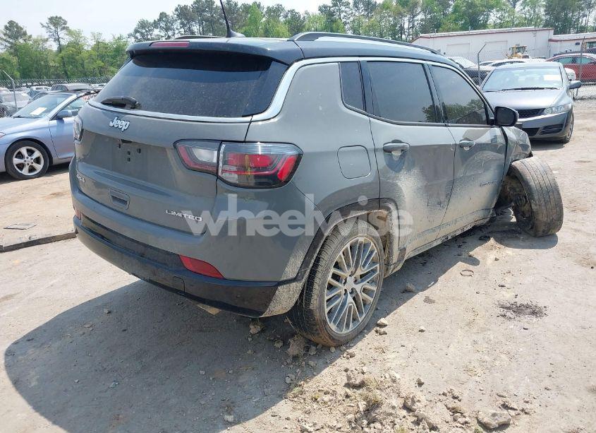 Photo 4 of 2022 Jeep Compass LIMITED 4X4 (VIN 3C4NJDCB4NT158729)
