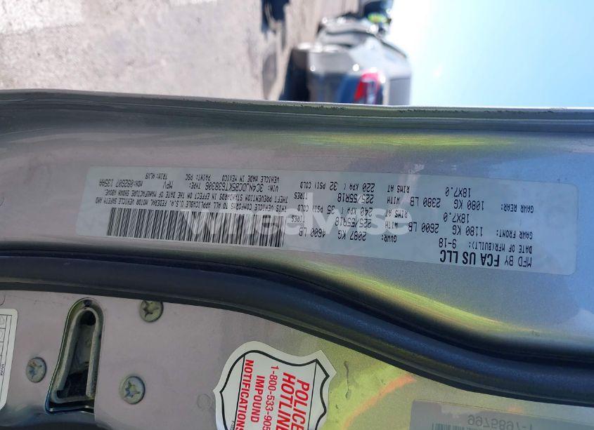 Photo 9 of 2019 Jeep Compass LIMITED 4X4 (VIN 3C4NJDCB5KT638306)