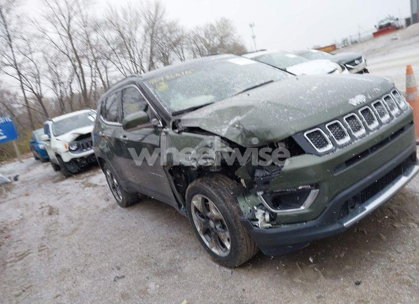 2020 Jeep Compass LIMITED 4X4 (VIN 3C4NJDCB5LT162799) main photo