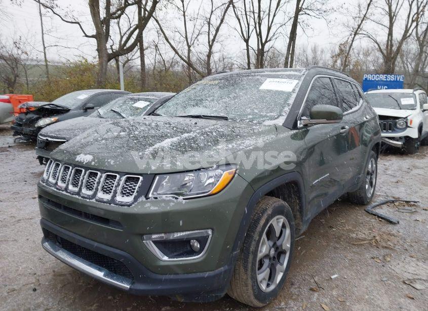 Photo 2 of 2020 Jeep Compass LIMITED 4X4 (VIN 3C4NJDCB5LT162799)