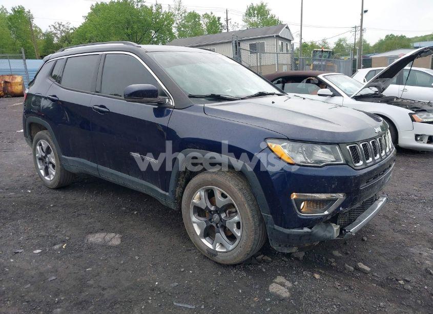 2020 Jeep Compass LIMITED 4X4 (VIN 3C4NJDCB5LT238795) main photo