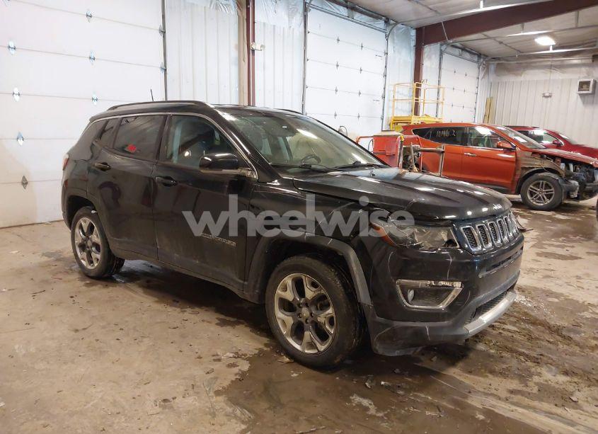 2021 Jeep Compass LIMITED 4X4 (VIN 3C4NJDCB5MT503698) main photo
