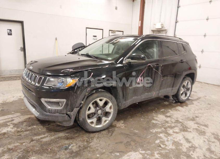 Photo 2 of 2021 Jeep Compass LIMITED 4X4 (VIN 3C4NJDCB5MT503698)