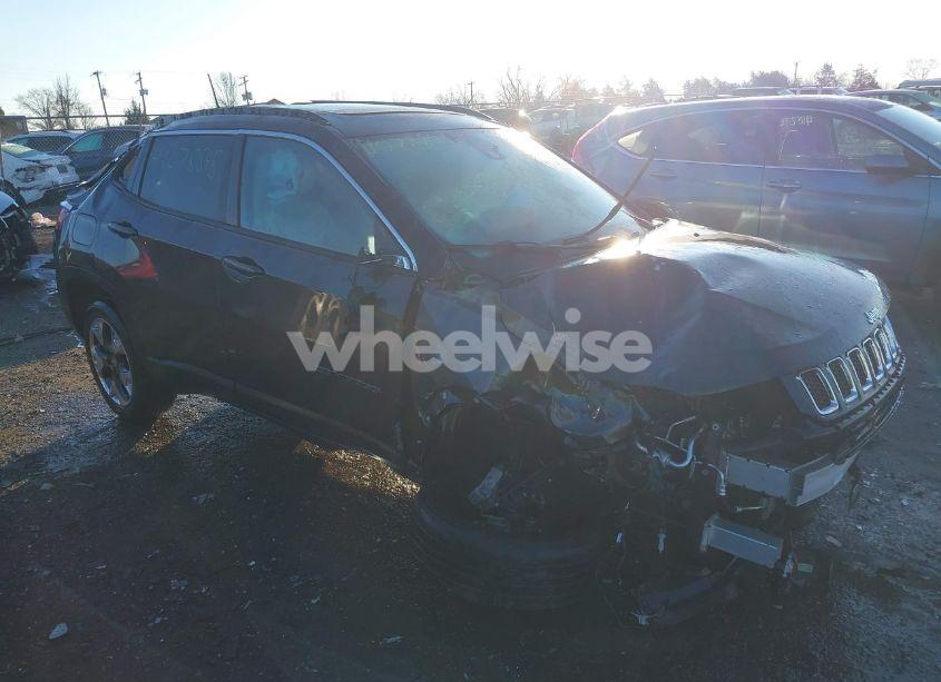 2021 Jeep Compass LIMITED 4X4 (VIN 3C4NJDCB5MT512708) main photo