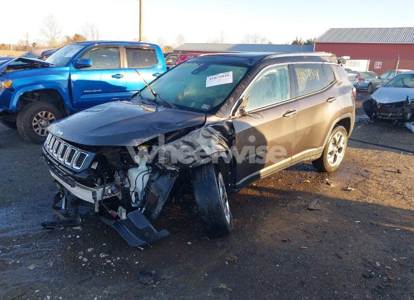 Photo 2 of 2021 Jeep Compass LIMITED 4X4 (VIN 3C4NJDCB5MT512708)