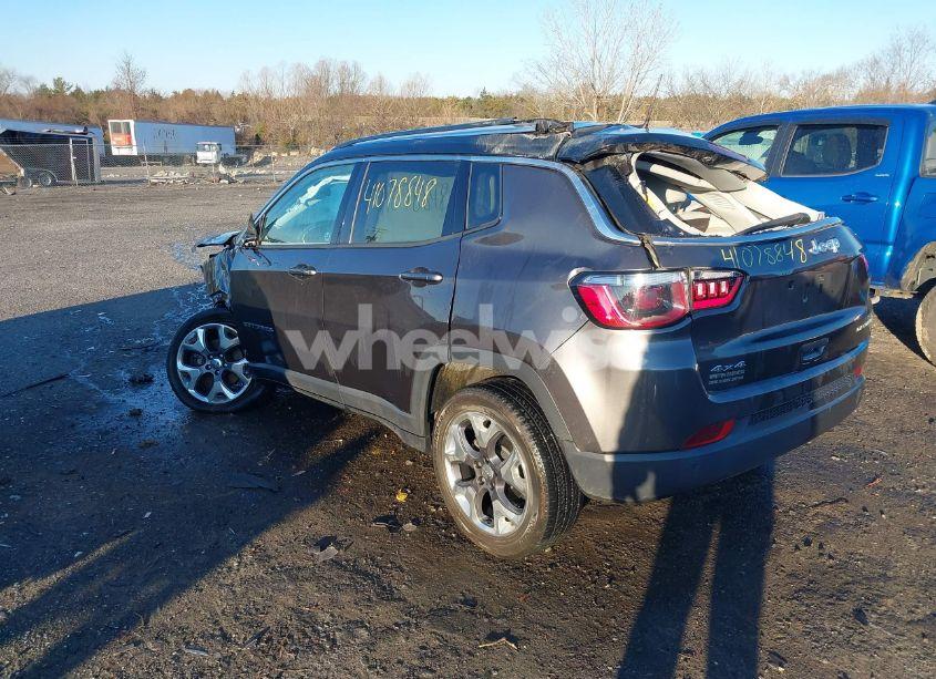 Photo 3 of 2021 Jeep Compass LIMITED 4X4 (VIN 3C4NJDCB5MT512708)