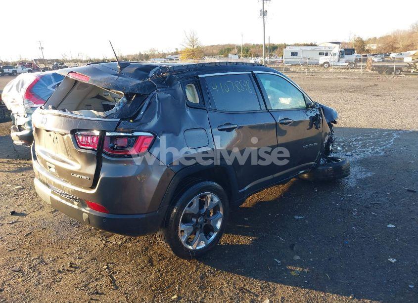 Photo 4 of 2021 Jeep Compass LIMITED 4X4 (VIN 3C4NJDCB5MT512708)