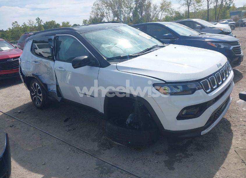 2022 Jeep Compass LIMITED 4X4 (VIN 3C4NJDCB5NT232353) main photo