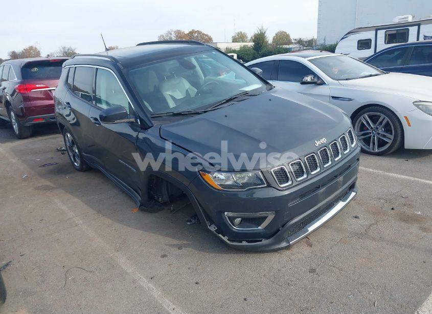 2018 Jeep Compass LIMITED 4X4 (VIN 3C4NJDCB6JT400317) main photo