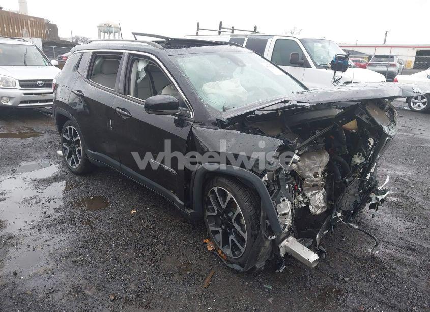 2020 Jeep Compass LIMITED 4X4 (VIN 3C4NJDCB6LT142612) main photo