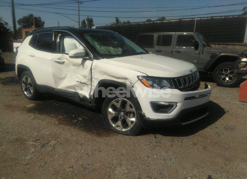 2020 Jeep Compass LIMITED 4X4 (VIN 3C4NJDCB6LT234125) main photo