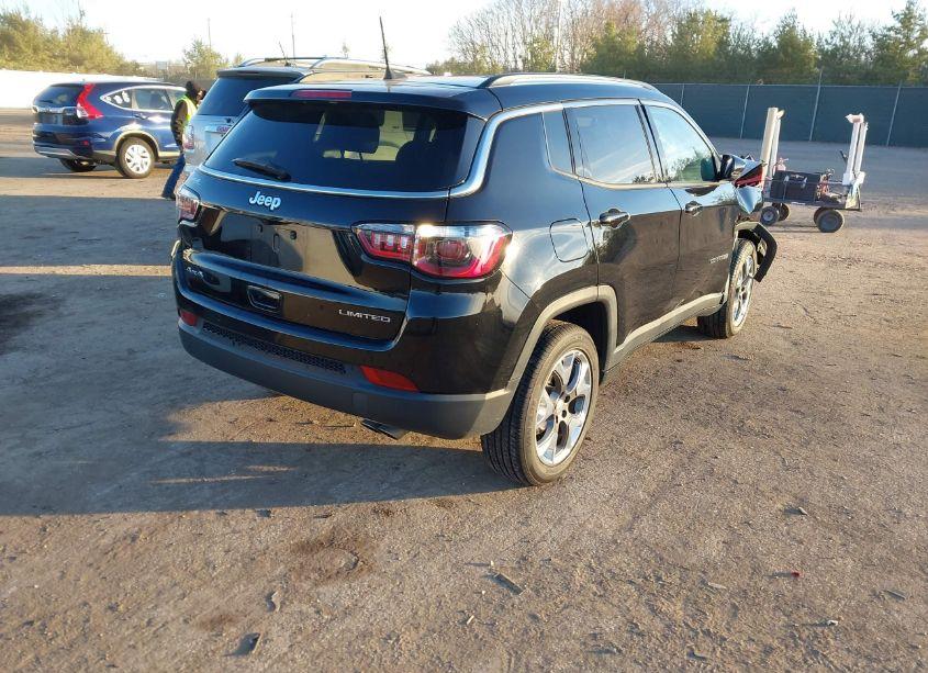 Photo 4 of 2021 Jeep Compass LIMITED 4X4 (VIN 3C4NJDCB6MT566275)