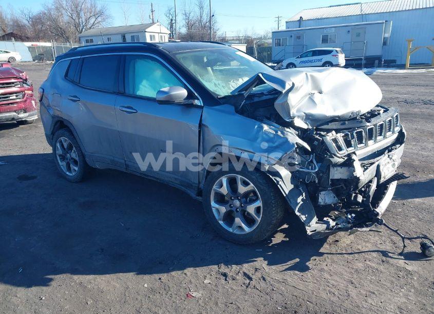 2021 Jeep Compass LIMITED 4X4 (VIN 3C4NJDCB6MT566888) main photo
