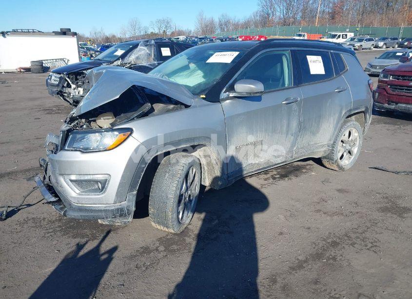 Photo 2 of 2021 Jeep Compass LIMITED 4X4 (VIN 3C4NJDCB6MT566888)