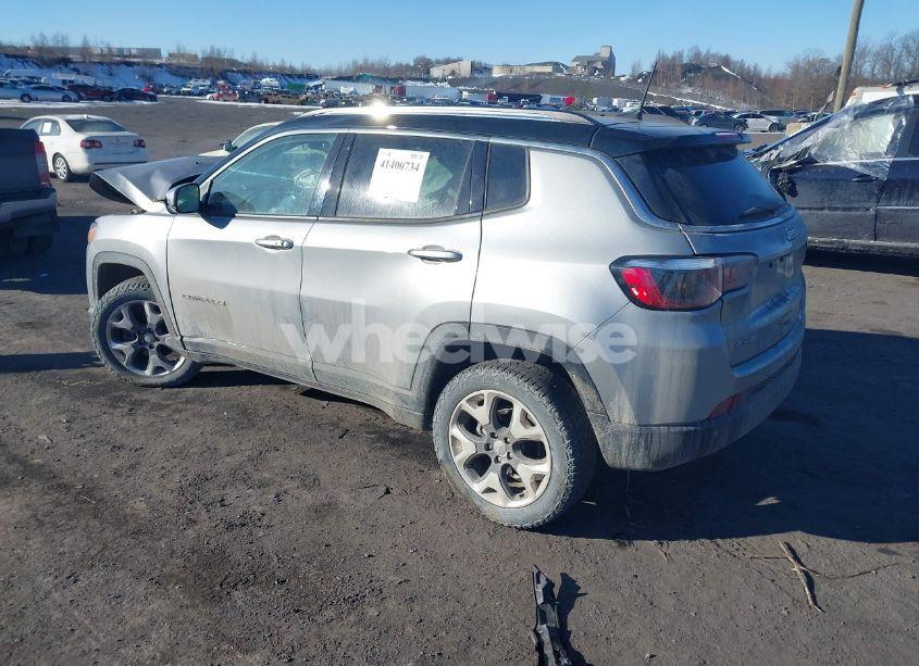 Photo 3 of 2021 Jeep Compass LIMITED 4X4 (VIN 3C4NJDCB6MT566888)