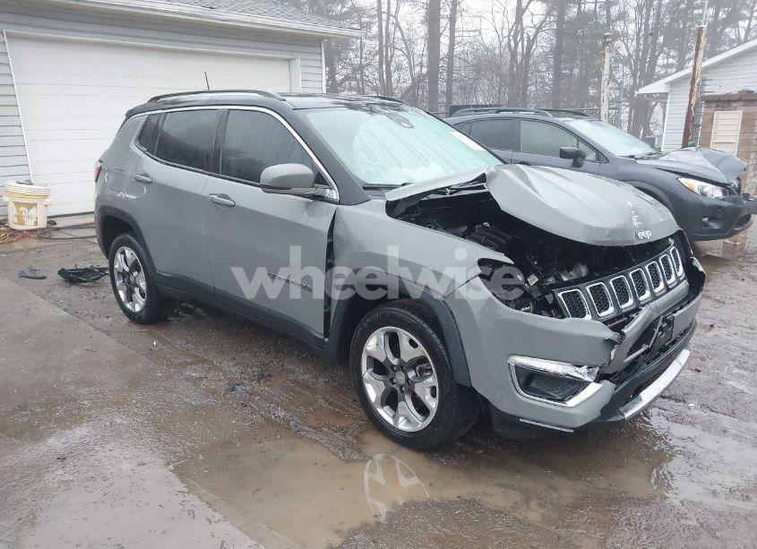 2021 Jeep Compass LIMITED 4X4 (VIN 3C4NJDCB6MT570147) main photo