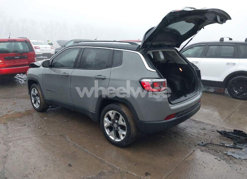 Photo 3 of 2021 Jeep Compass LIMITED 4X4 (VIN 3C4NJDCB6MT570147)