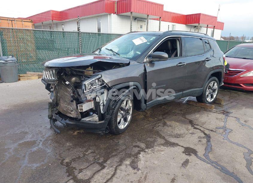 Photo 2 of 2021 Jeep Compass LIMITED 4X4 (VIN 3C4NJDCB6MT604880)