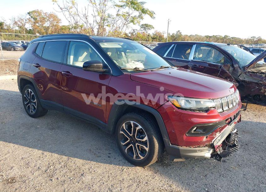 2022 Jeep Compass LIMITED 4X4 (VIN 3C4NJDCB6NT149742) main photo