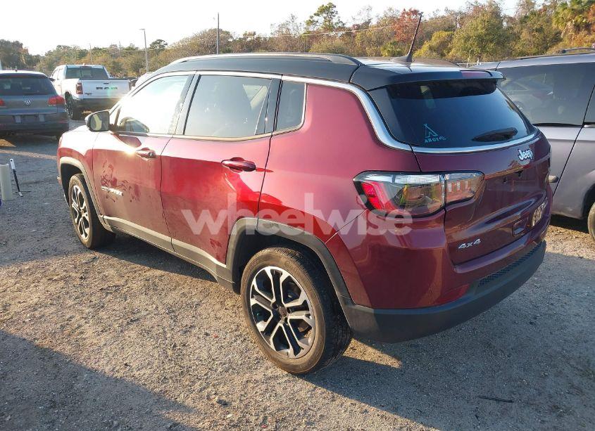 Photo 3 of 2022 Jeep Compass LIMITED 4X4 (VIN 3C4NJDCB6NT149742)