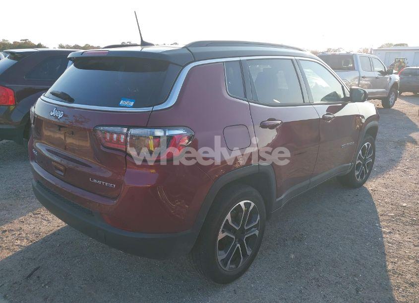 Photo 4 of 2022 Jeep Compass LIMITED 4X4 (VIN 3C4NJDCB6NT149742)