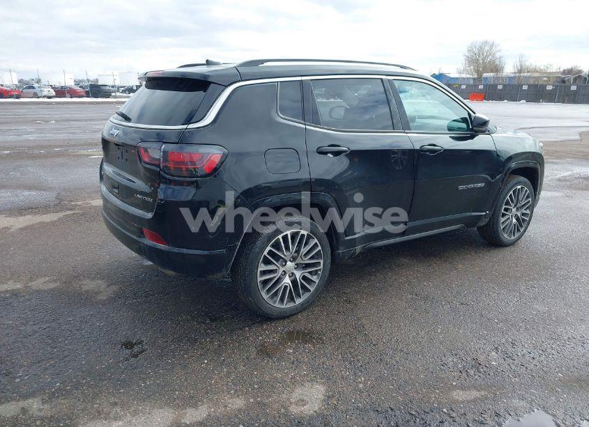 Photo 4 of 2022 Jeep Compass LIMITED 4X4 (VIN 3C4NJDCB6NT168629)
