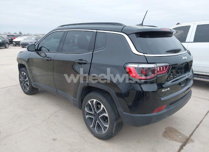 Photo 3 of 2022 Jeep Compass LIMITED 4X4 (VIN 3C4NJDCB6NT195345)