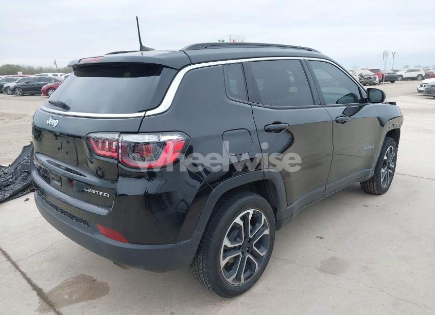 Photo 4 of 2022 Jeep Compass LIMITED 4X4 (VIN 3C4NJDCB6NT195345)