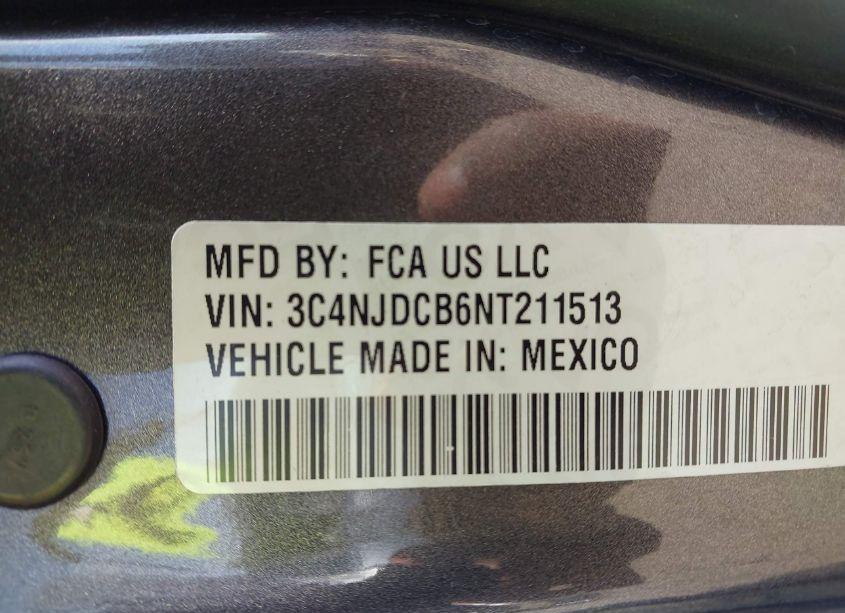 Photo 9 of 2022 Jeep Compass LIMITED 4X4 (VIN 3C4NJDCB6NT211513)