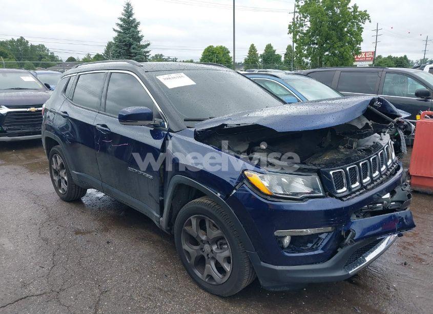 2019 Jeep Compass LIMITED 4X4 (VIN 3C4NJDCB7KT787221) main photo