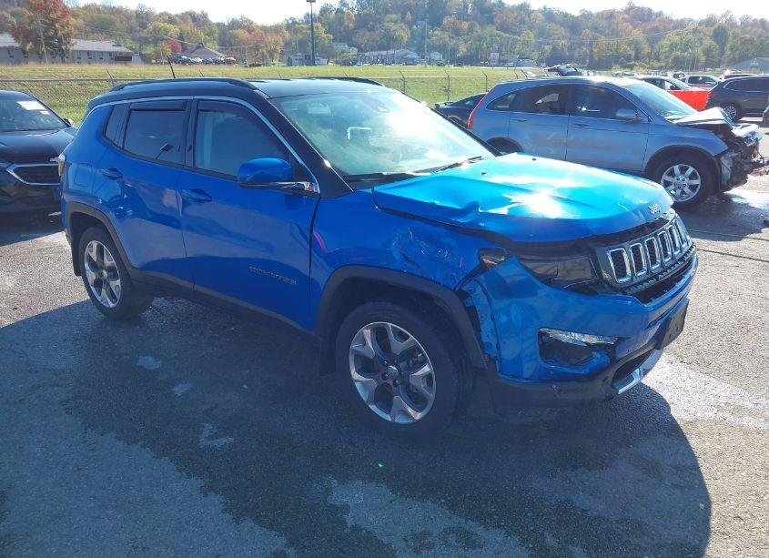 2021 Jeep Compass LIMITED 4X4 (VIN 3C4NJDCB7MT500205) main photo