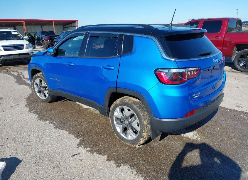 Photo 3 of 2021 Jeep Compass LIMITED 4X4 (VIN 3C4NJDCB7MT500205)