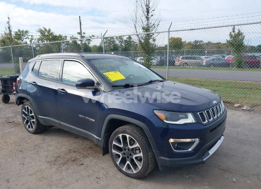 2021 Jeep Compass LIMITED 4X4 (VIN 3C4NJDCB7MT554250) main photo