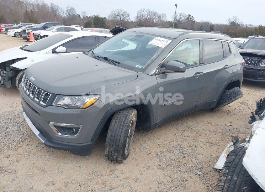 Photo 2 of 2021 Jeep Compass LIMITED 4X4 (VIN 3C4NJDCB7MT572800)