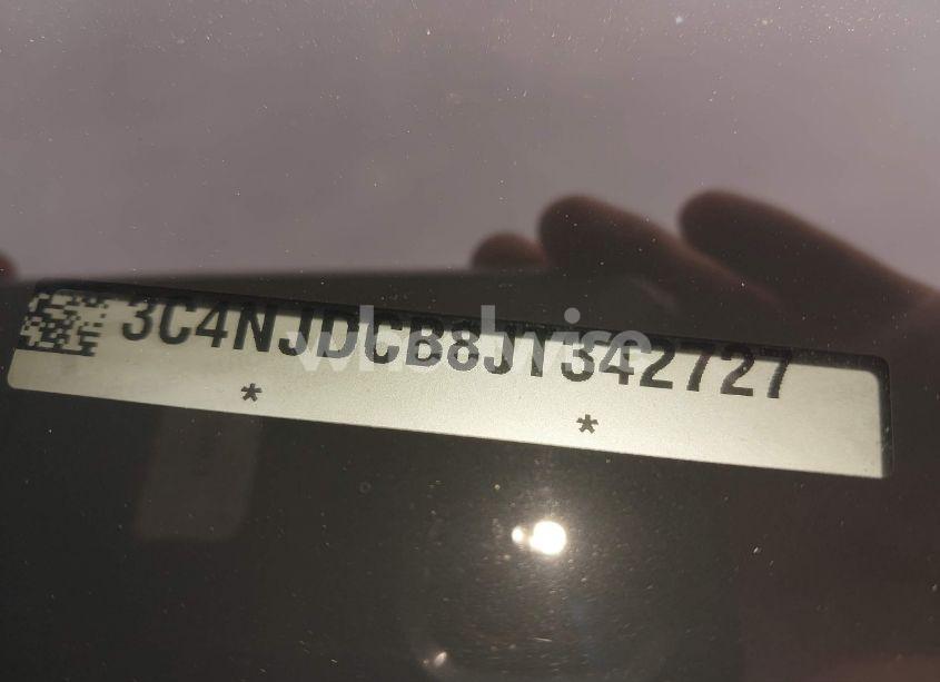 Photo 9 of 2018 Jeep Compass LIMITED 4X4 (VIN 3C4NJDCB8JT342727)