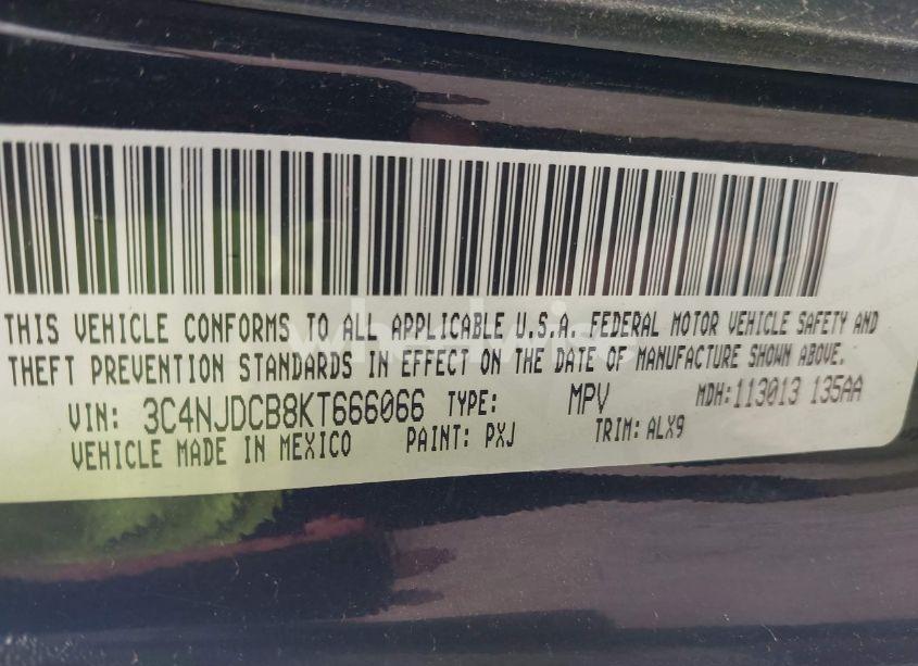 Photo 9 of 2019 Jeep Compass LIMITED 4X4 (VIN 3C4NJDCB8KT666066)
