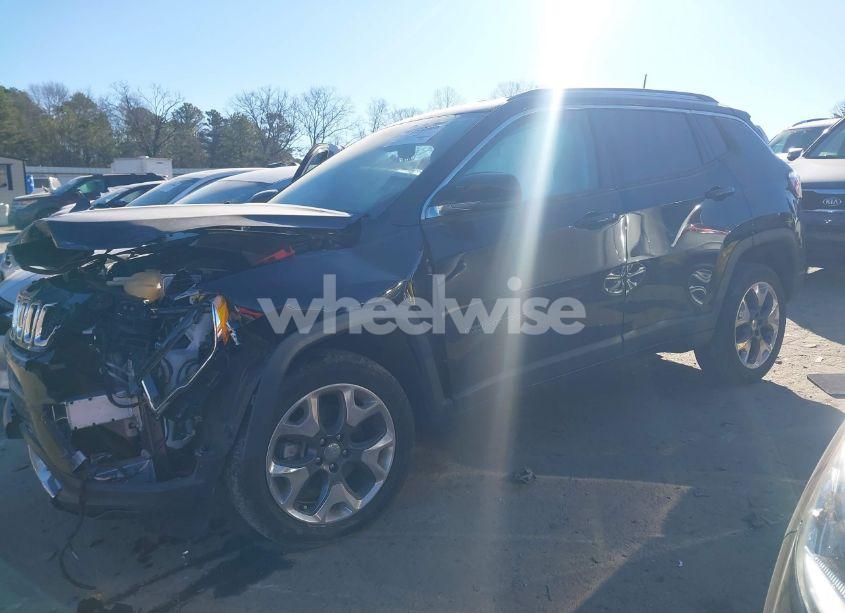 Photo 2 of 2021 Jeep Compass LIMITED 4X4 (VIN 3C4NJDCB8MT513741)