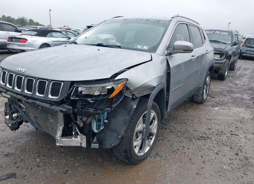 Photo 2 of 2021 Jeep Compass LIMITED 4X4 (VIN 3C4NJDCB8MT515103)