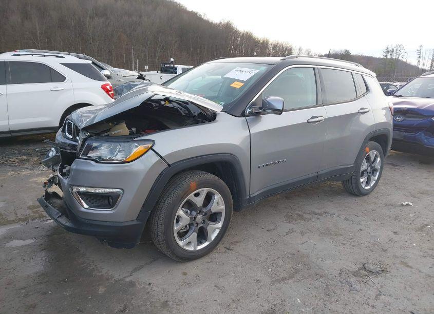 Photo 2 of 2021 Jeep Compass LIMITED 4X4 (VIN 3C4NJDCB8MT517711)