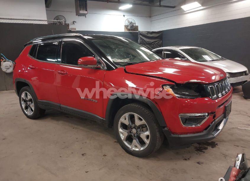 2021 Jeep Compass LIMITED 4X4 (VIN 3C4NJDCB8MT536839) main photo