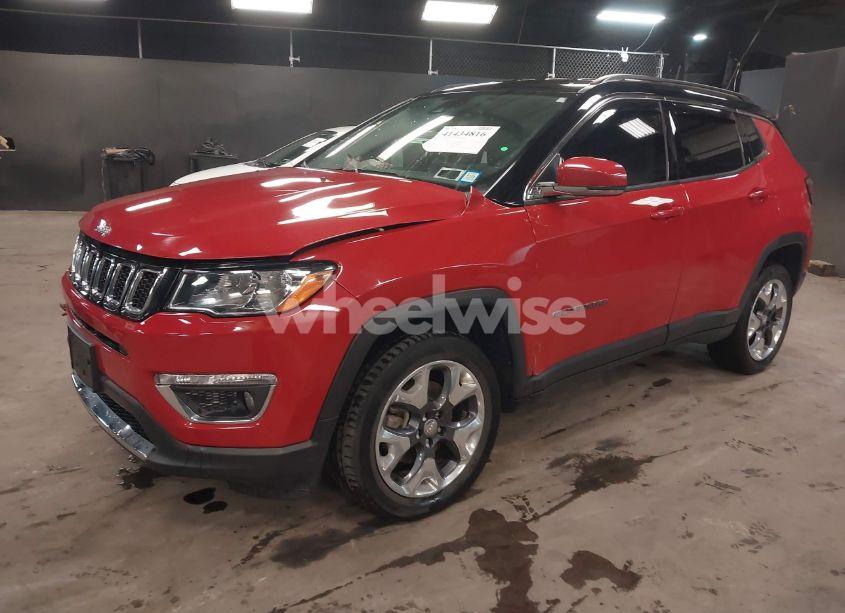 Photo 2 of 2021 Jeep Compass LIMITED 4X4 (VIN 3C4NJDCB8MT536839)