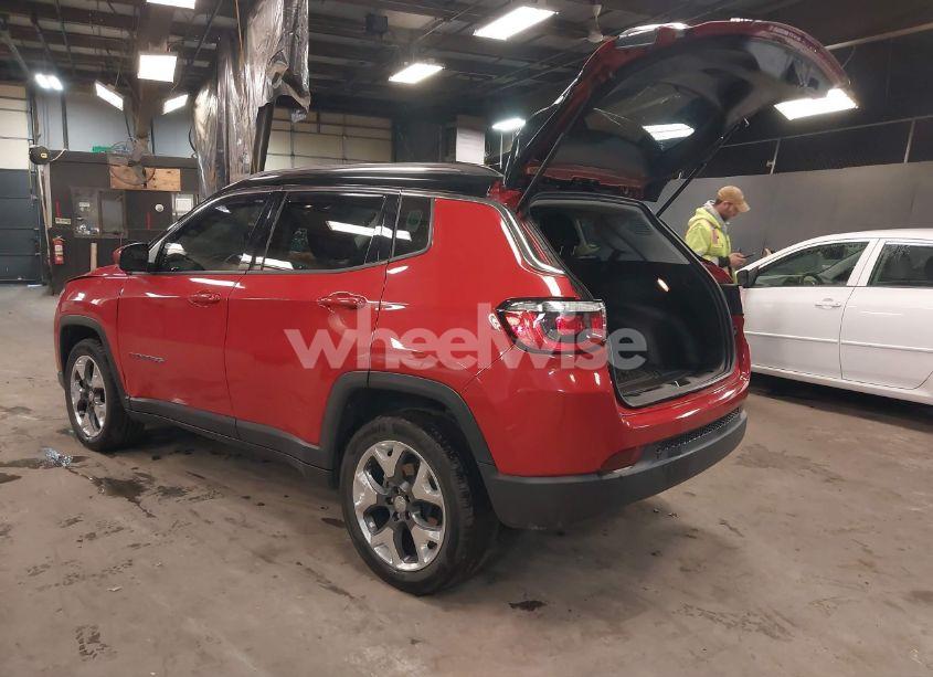 Photo 3 of 2021 Jeep Compass LIMITED 4X4 (VIN 3C4NJDCB8MT536839)