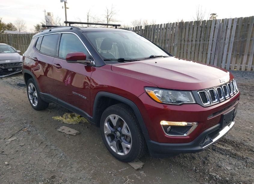 2021 Jeep Compass LIMITED 4X4 (VIN 3C4NJDCB8MT547324) main photo