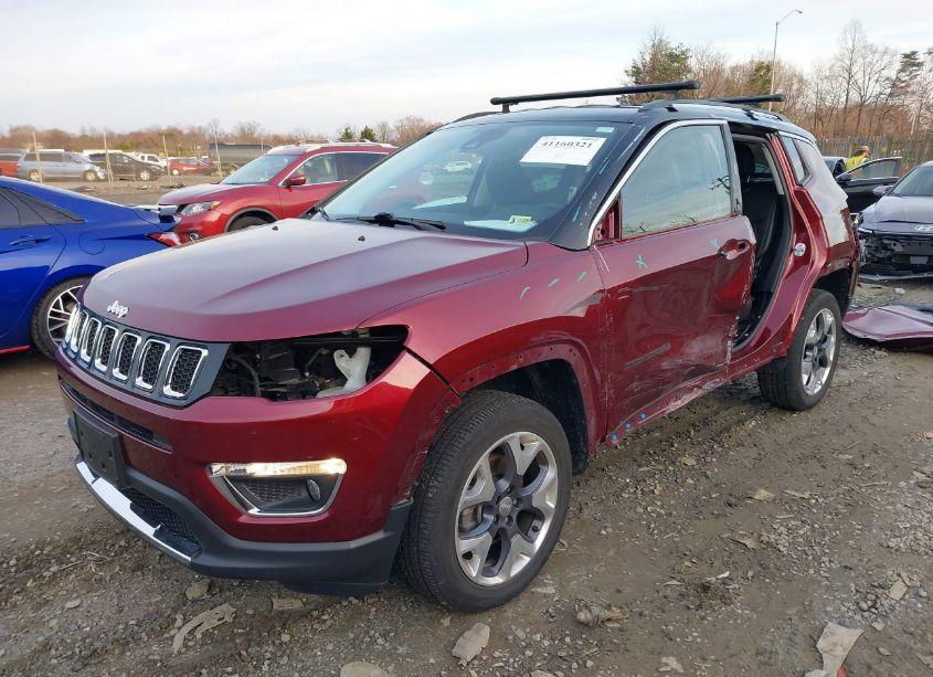 Photo 2 of 2021 Jeep Compass LIMITED 4X4 (VIN 3C4NJDCB8MT547324)